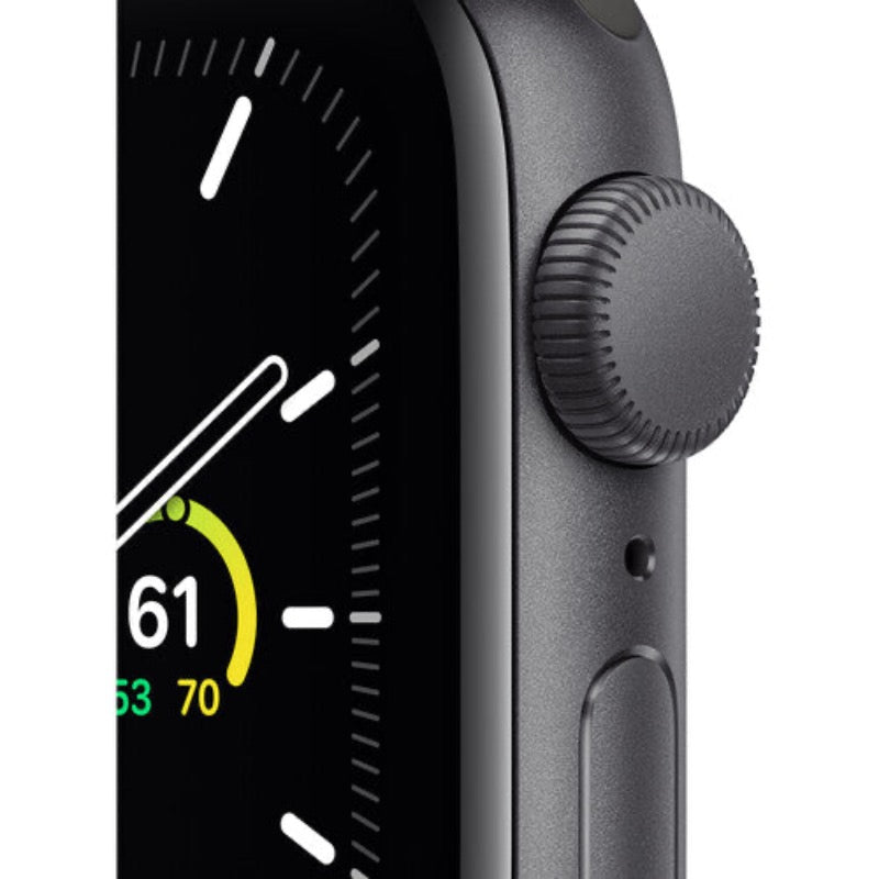 Apple Watch SE (GPS, 40mm, Space Gray Aluminum, Black Sport Band) Apple Watch SE (GPS, 40mm, Space Gray Aluminum, Black Sport Band)